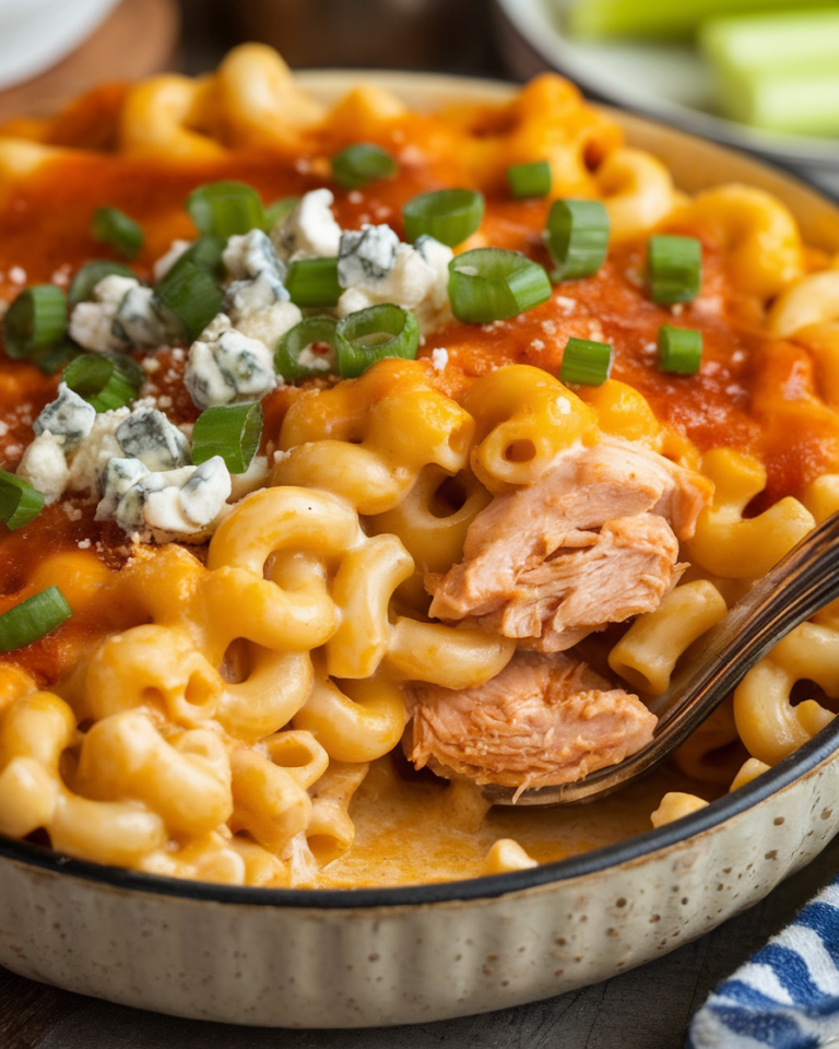 Buffalo Chicken Mac and Cheese Recipe 1 1 2