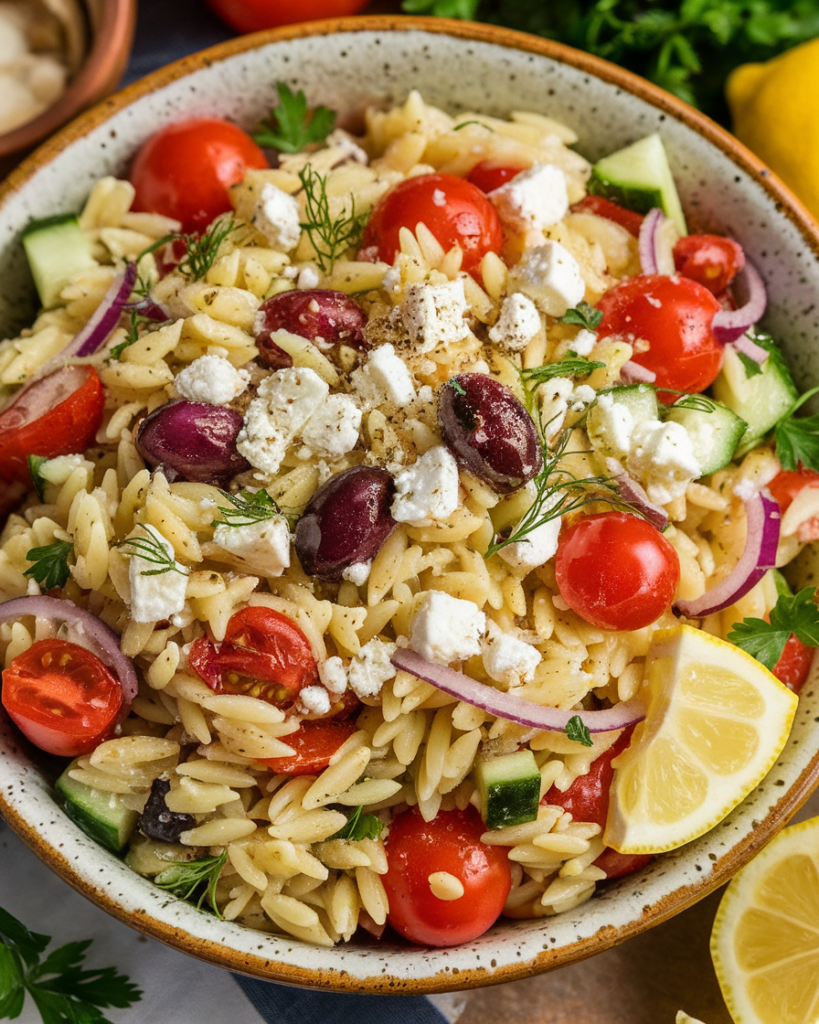 Mediterranean Orzo Pasta