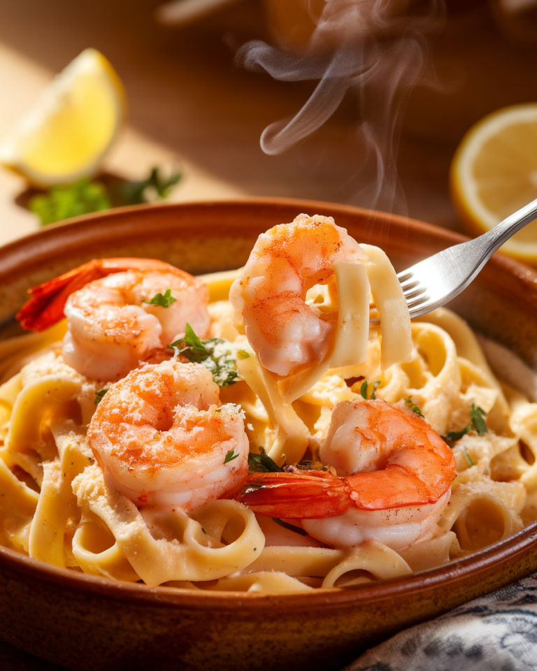 Shrimp Alfredo Pasta e recipe 1 1 10