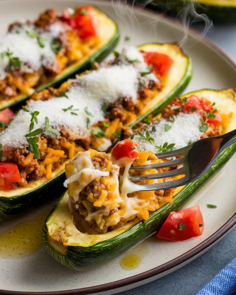 Stuffed Zucchini Boats recipe 1 1 3