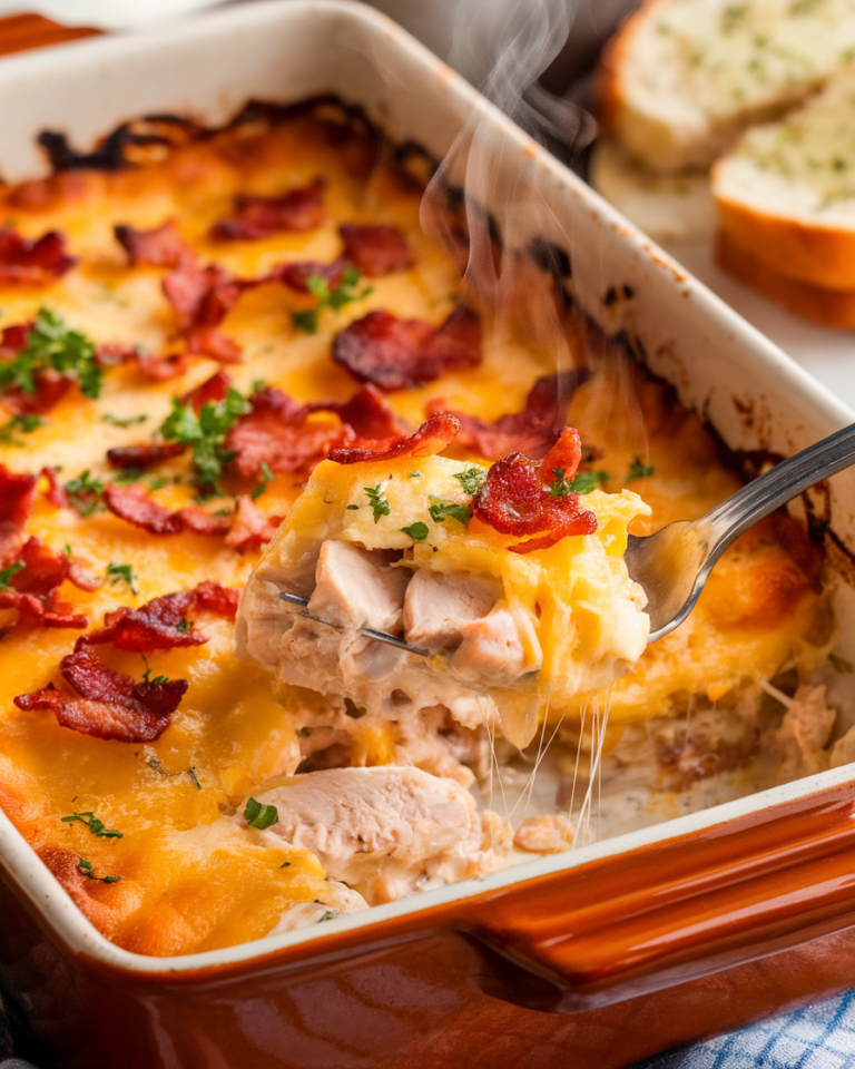 chicken bacon ranch casserole recipe 1 1 4