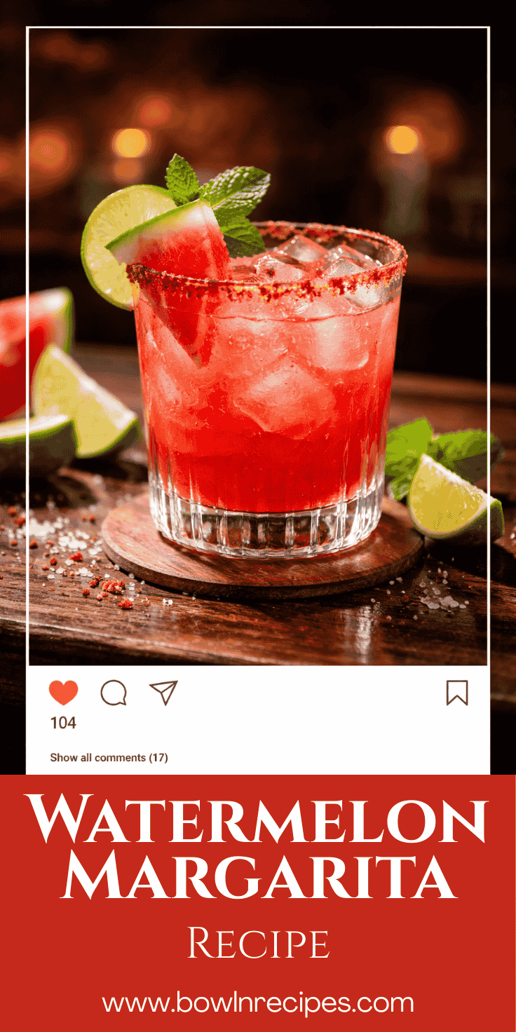 Watermelon Margarita Recipe