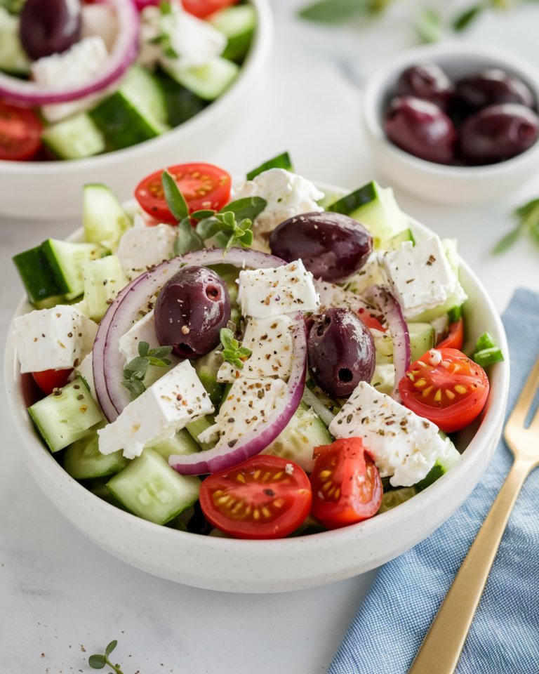 Cottage Cheese Greek Salad