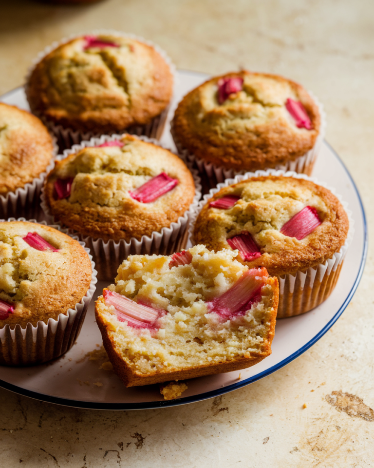 Rhubarb Muffins