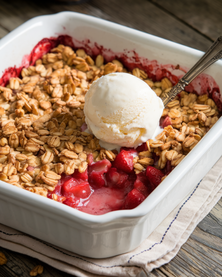 Strawberry Rhubarb Cris