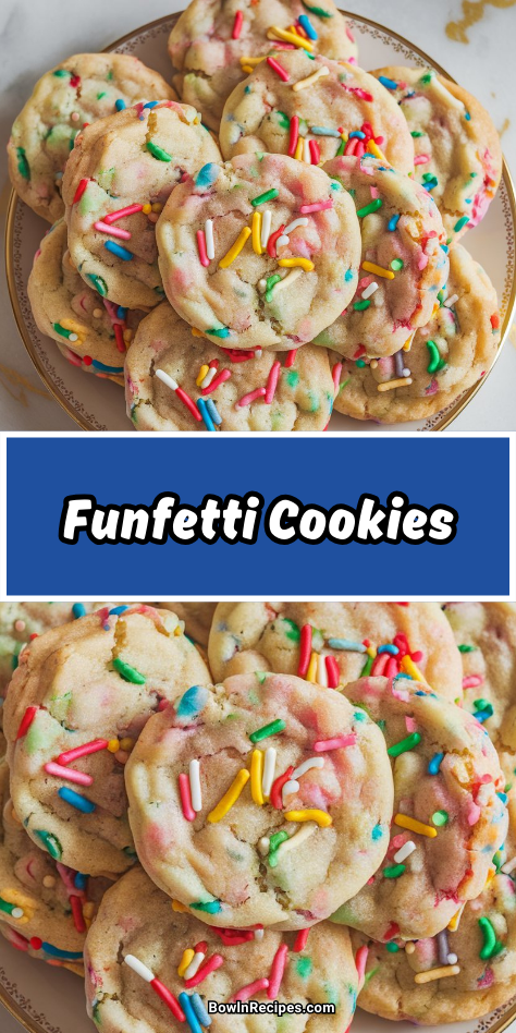 Funfetti Cookies – Bowl N Recipes