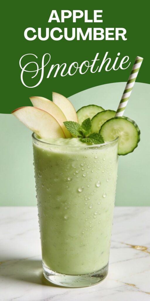 Apple Cucumber Smoothie