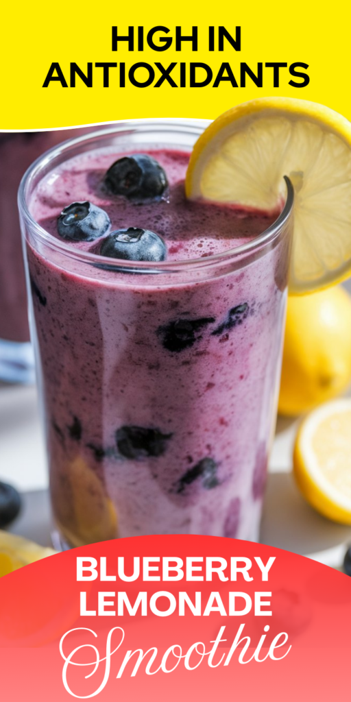 Blueberry Lemonade Smoothie
