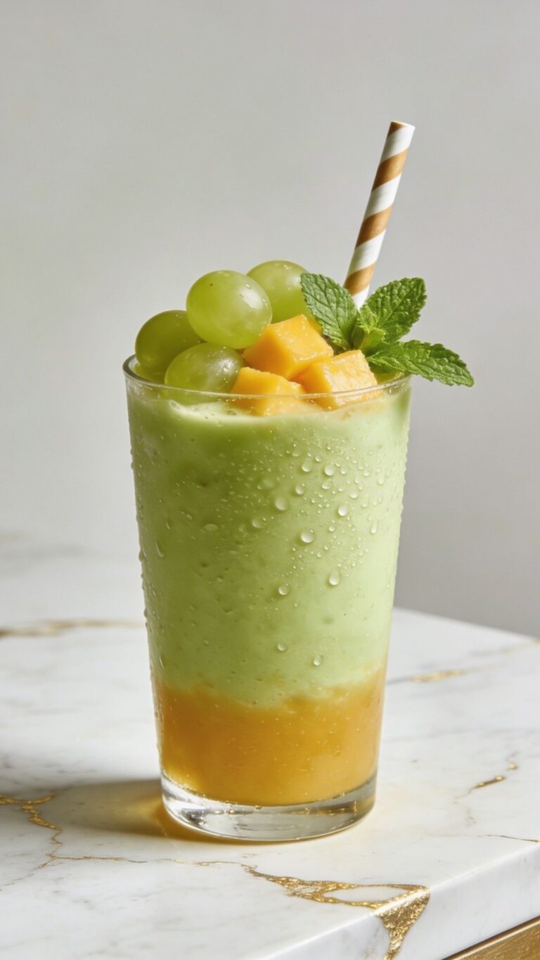 Green Grape Mango Smoothie
