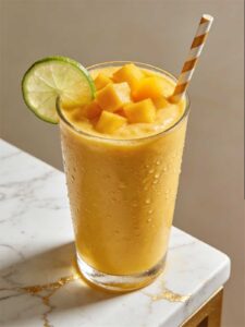 Mango Ginger Lime Smoothie