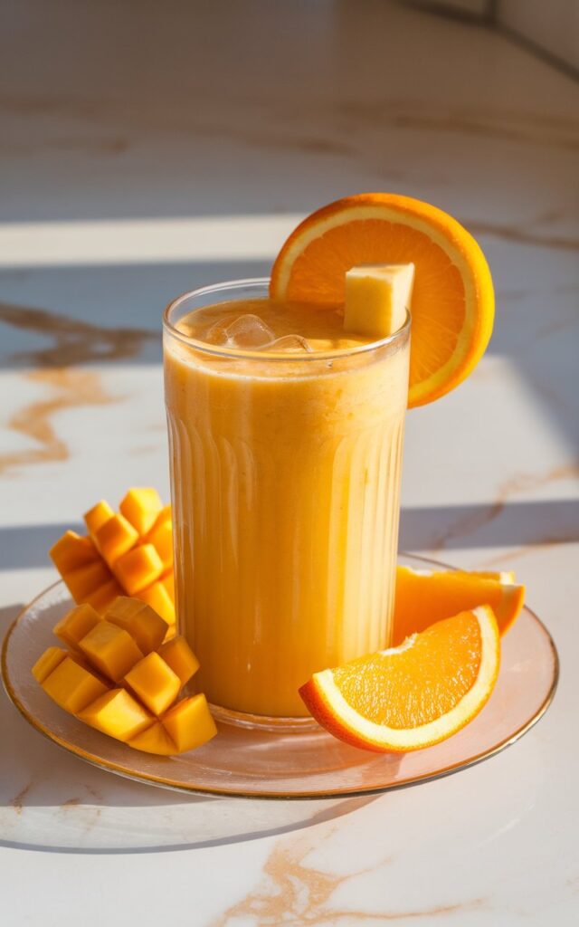 Orange Mango Smoothie