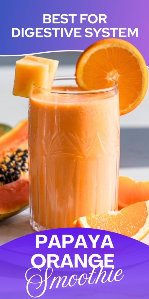 Papaya Orange Smoothie