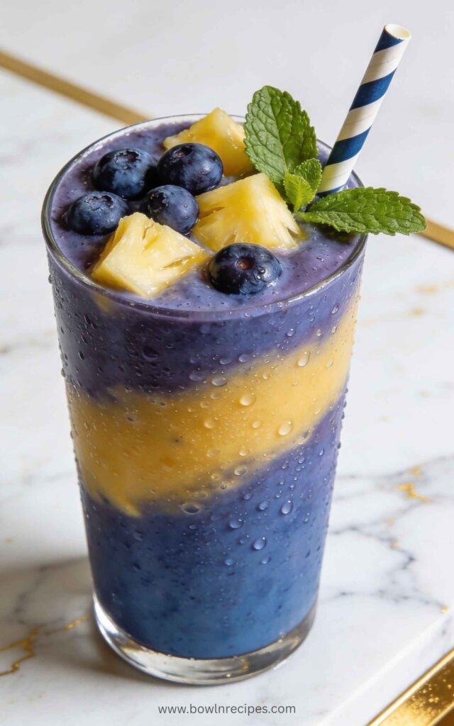 Pineapple Blueberry Smoothie
