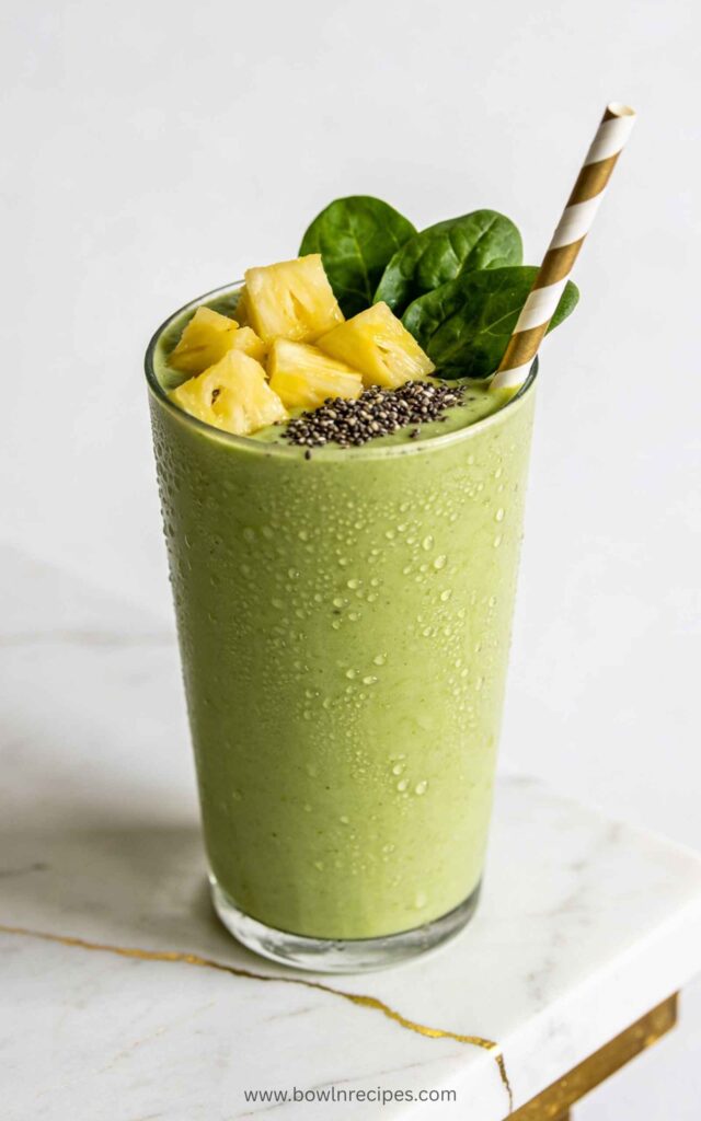 Pineapple Spinach Smoothie