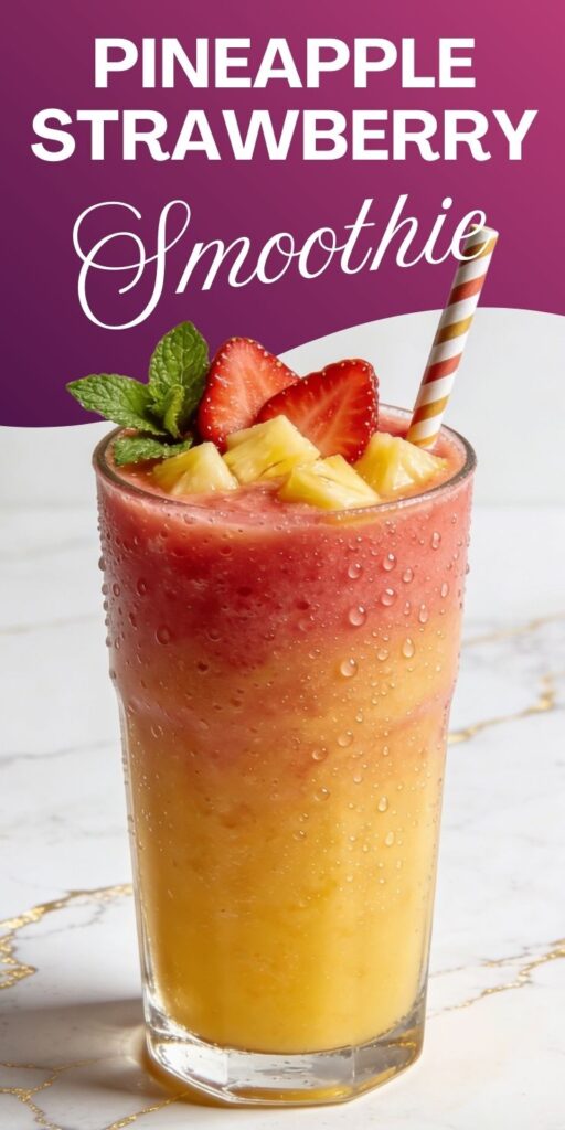 Pineapple Strawberry Smoothie