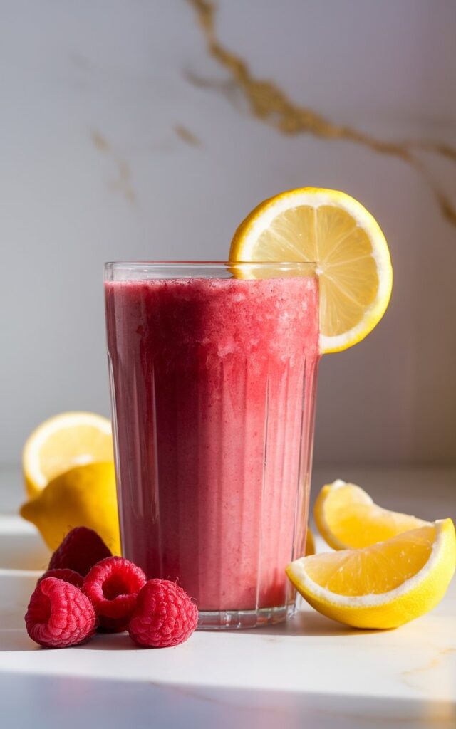 Raspberry Lemonade Smoothie