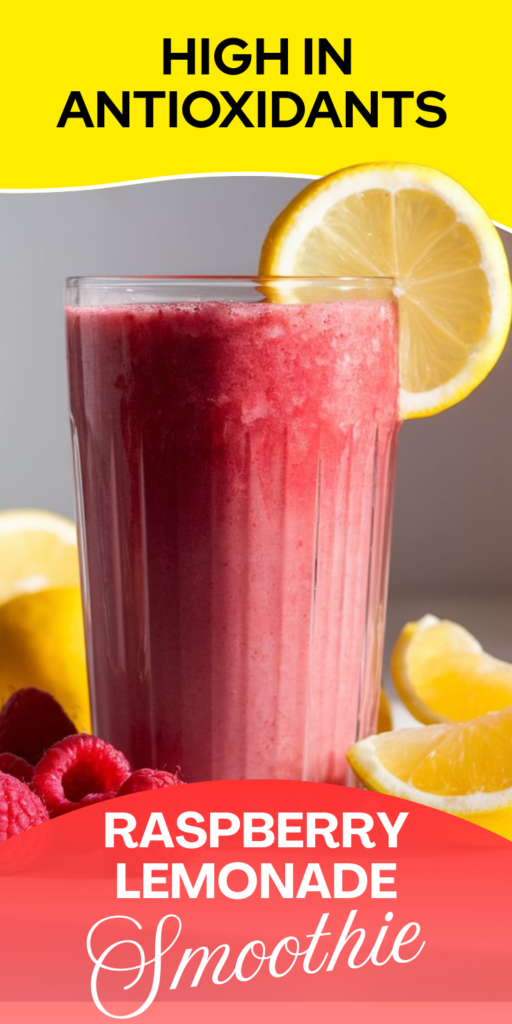 Raspberry Lemonade Smoothie