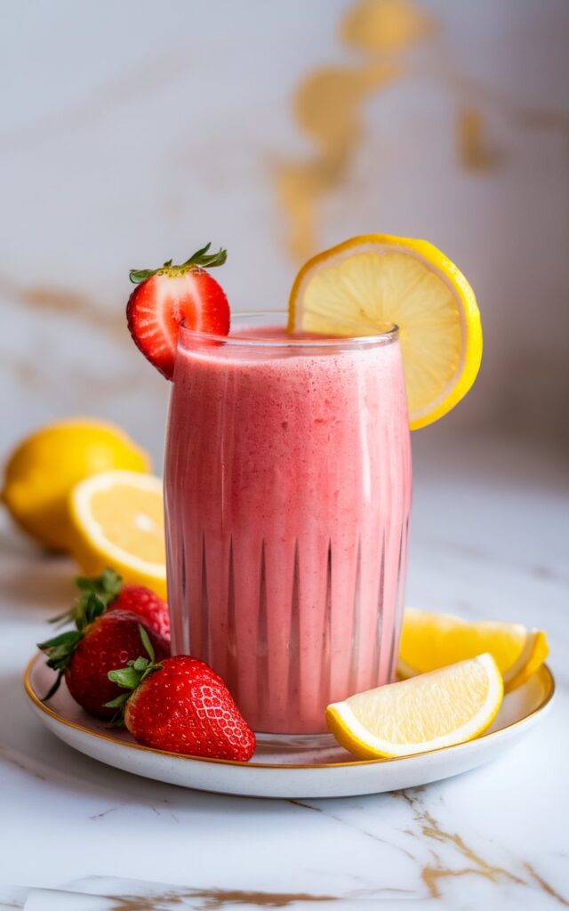 Strawberry Lemonade Smoothie