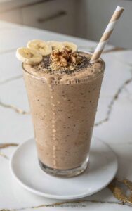 Walnut Banana Protein Smoothie