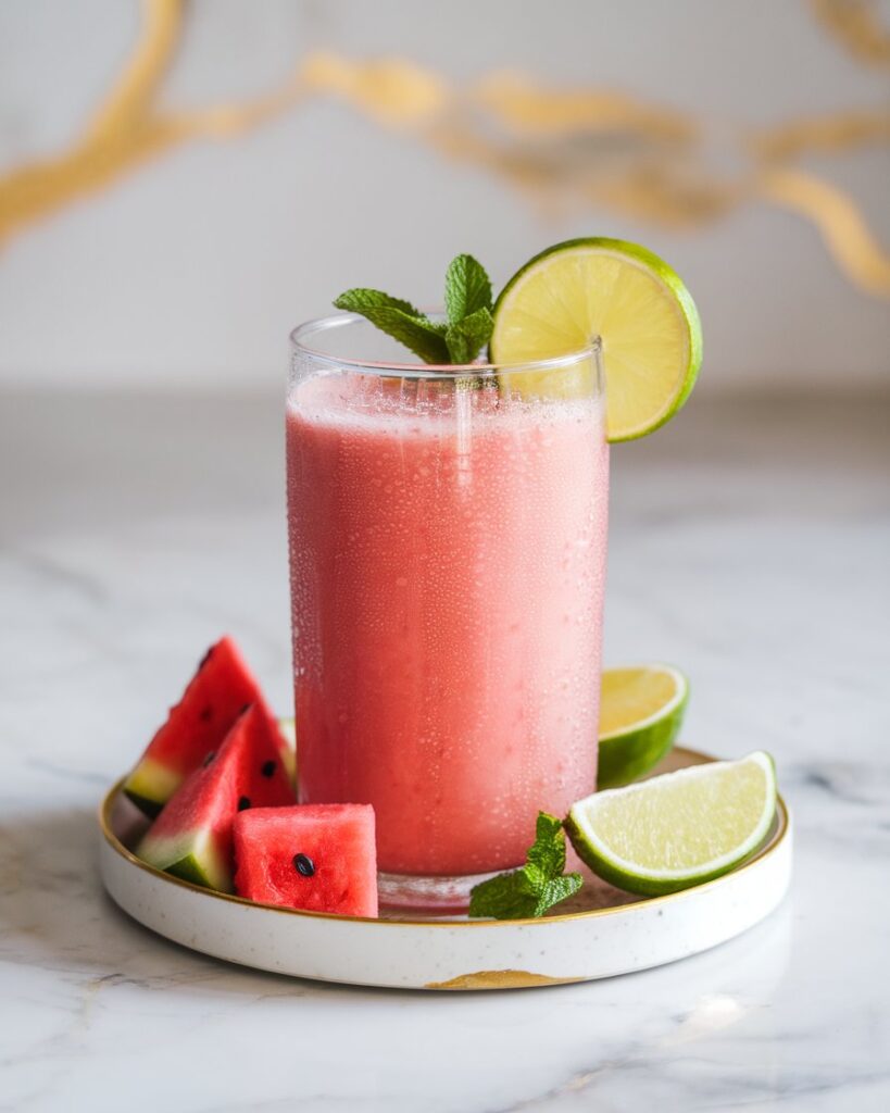 Watermelon Lime Smoothie