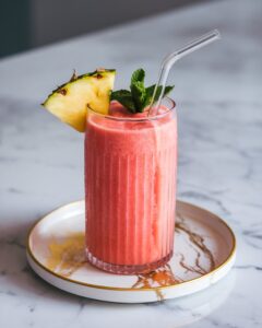 Watermelon Pineapple Smoothie