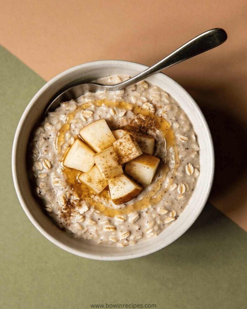 Apple Cinnamon Overnight Oats
