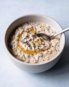 Overnight Oats with Chia Seeds
