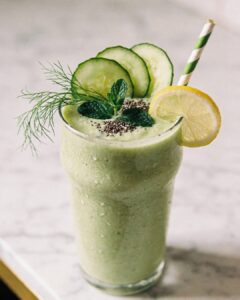 Fennel Mint Detox Smoothie