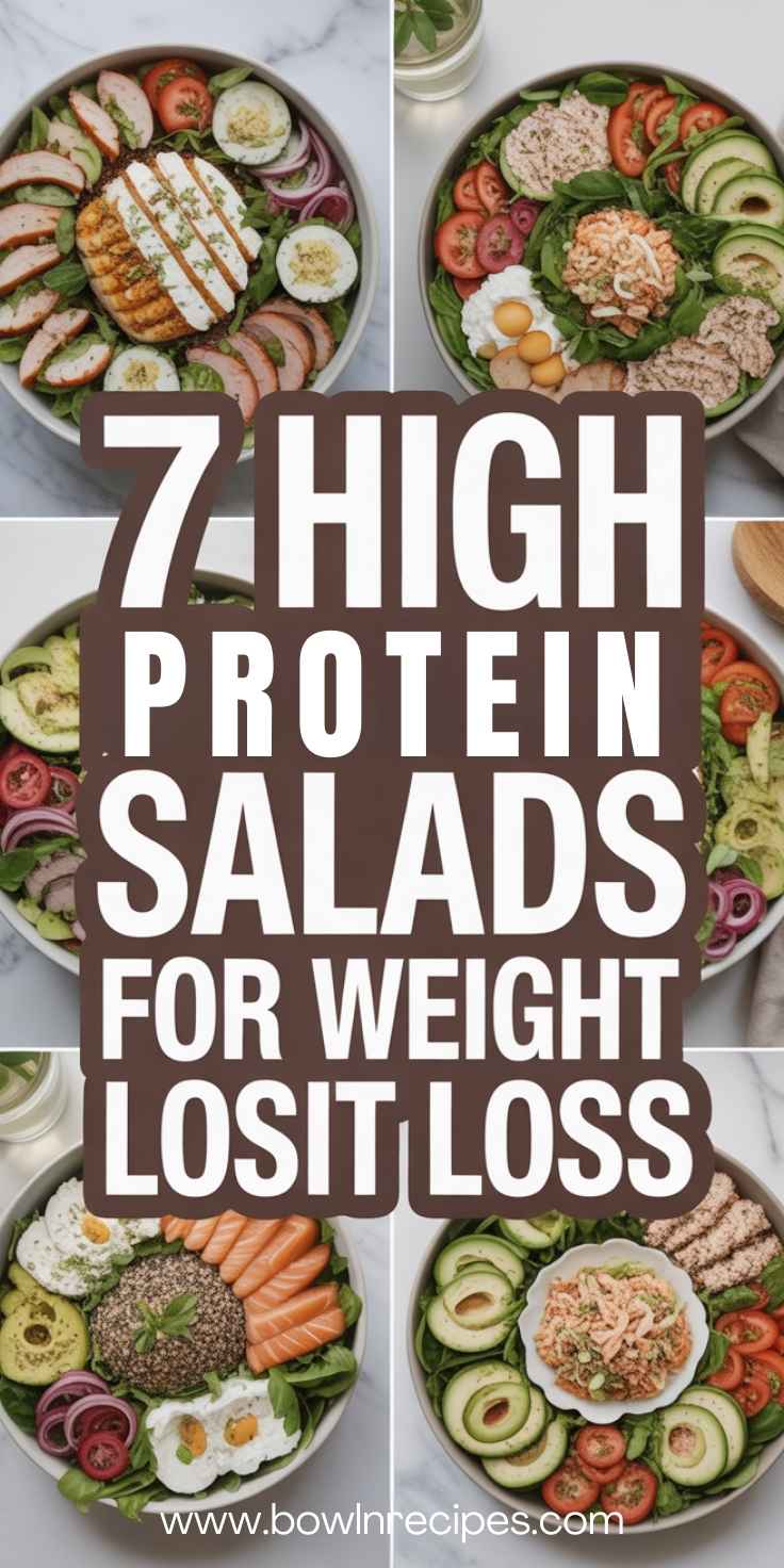 7 High Protein Salad Recipes for Weight Loss