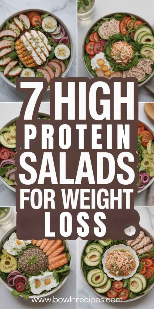 7 High Protein Salad Recipes for Weight Loss