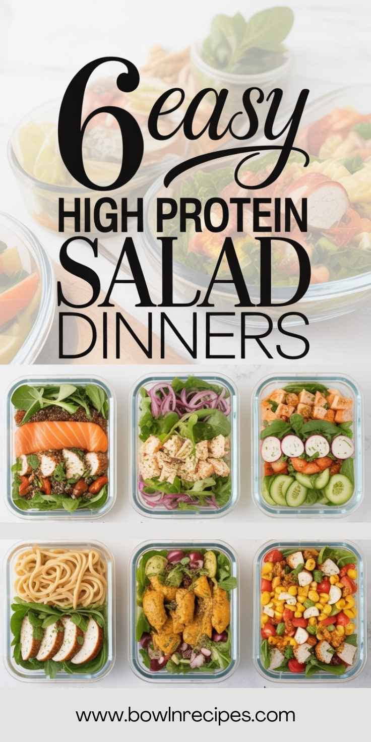 6 High Protein Salad Recipes For Easy Dinner