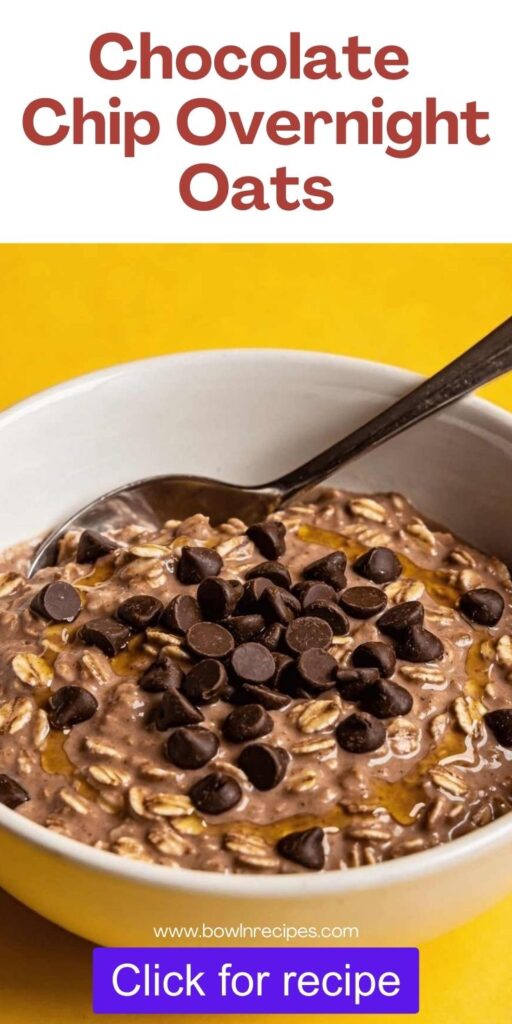 Chocolate Chip Overnight Oats