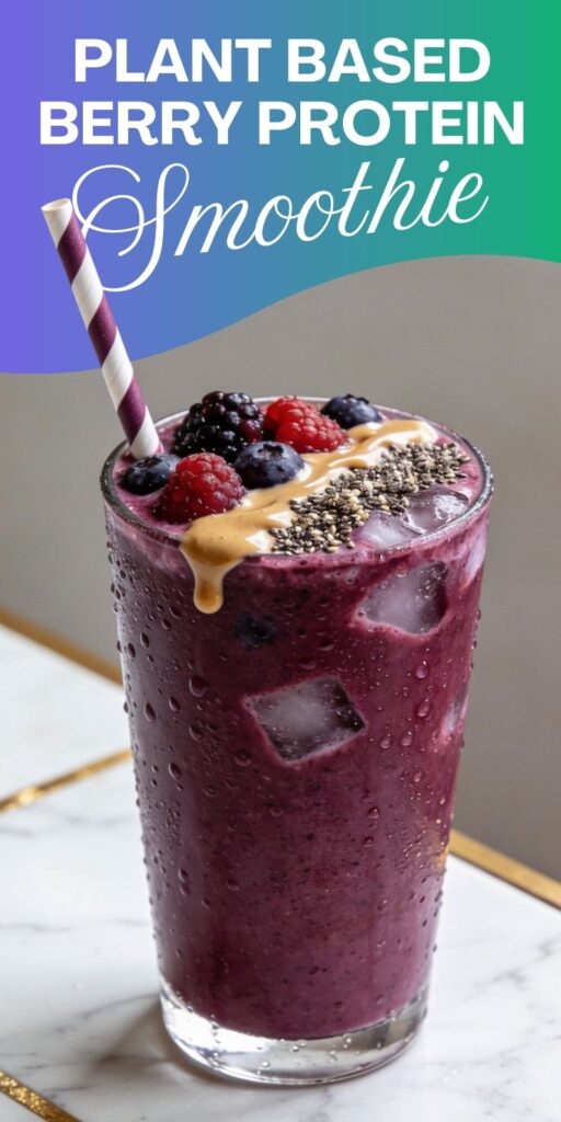 Plant Based Berry Protein