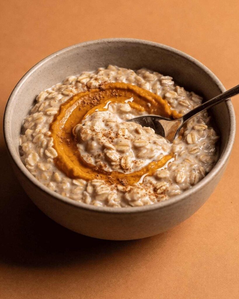 Pumpkin Spice Overnight Oats