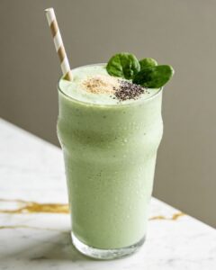 Vanilla Spinach Protein Smoothie