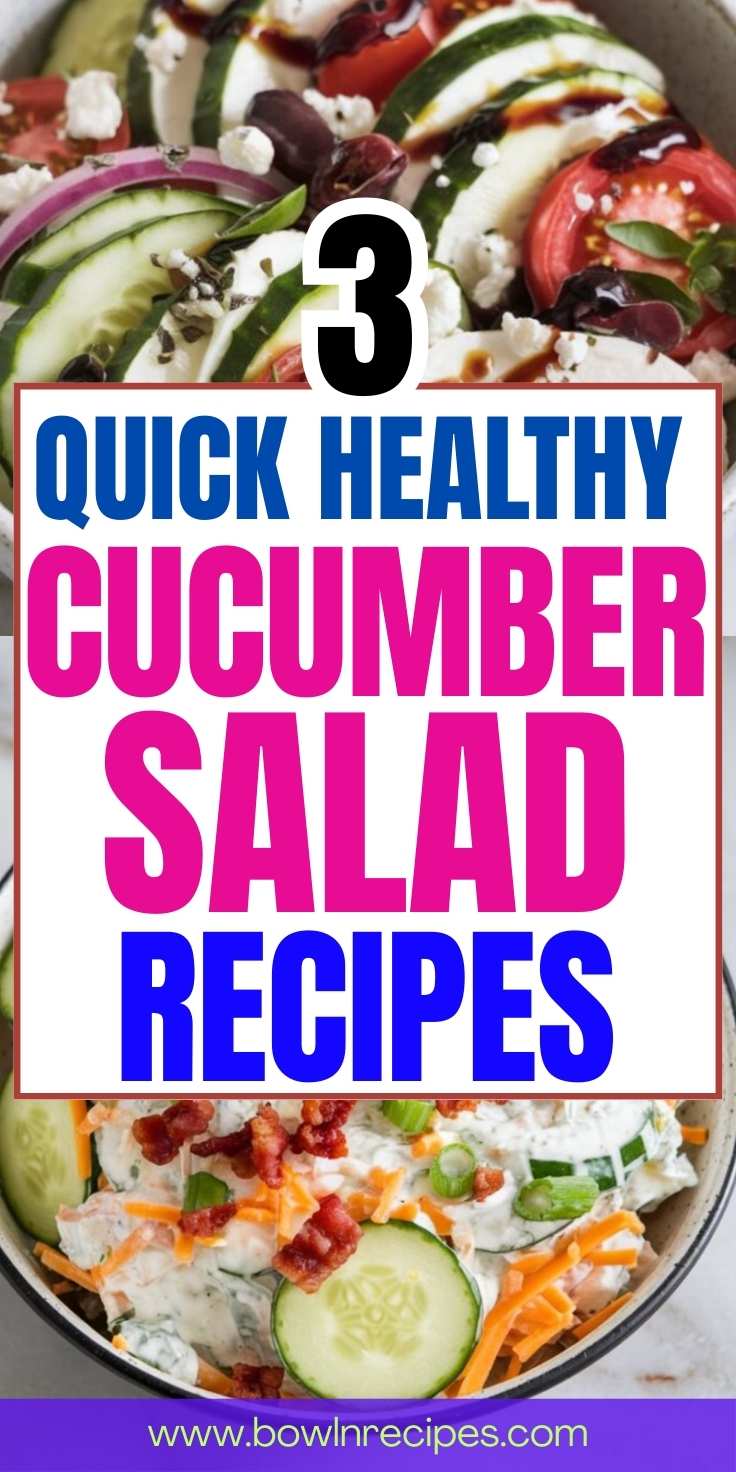 Fast & Easy Cucumber Salad