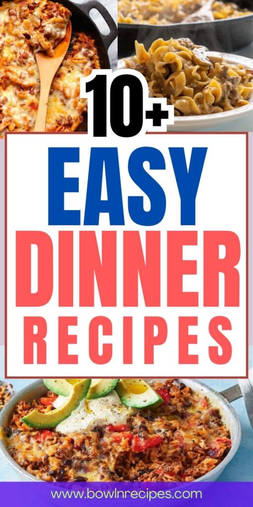 One Pot Dinner Ideas With Ground Beef