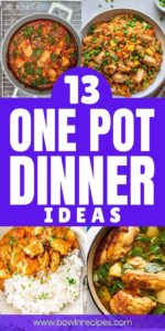 One Pot Dinners for Busy Weeknights