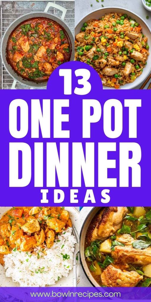 One Pot Dinners for Busy Weeknights 