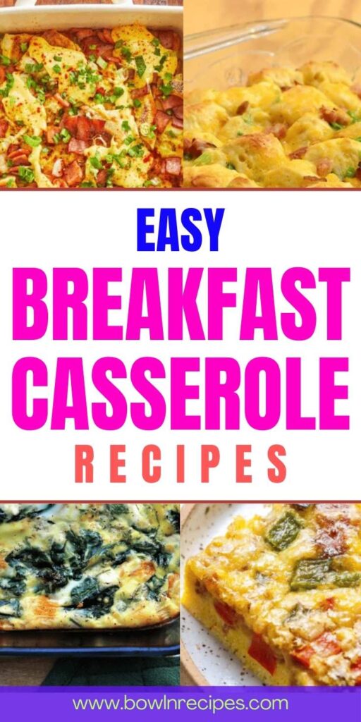 Easy Breakfast Casserole Recipes