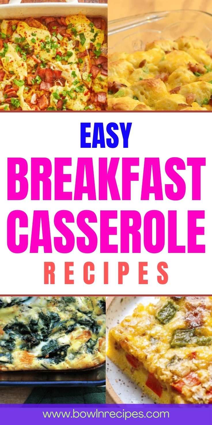 Easy Breakfast Casserole Recipes