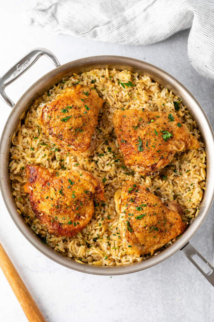 Chicken & Pilaf Rice One-Pot