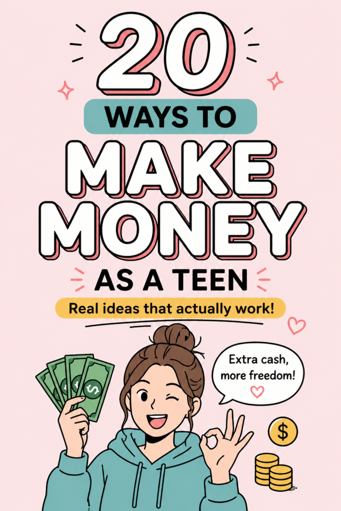 Ways To Make Money As A Teen