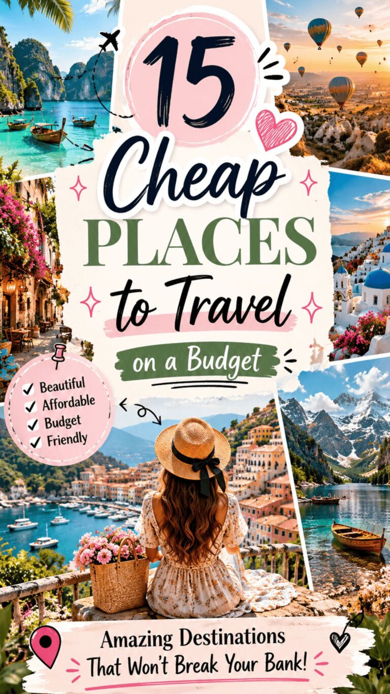 Cheap Places to Travel