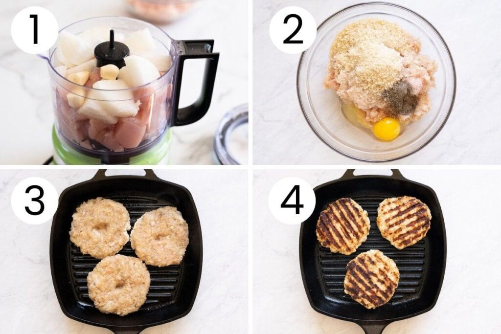 Chicken Burger Recipe 