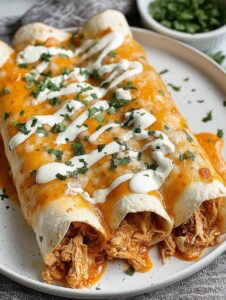 Sour Cream Chicken Enchiladas Recipe